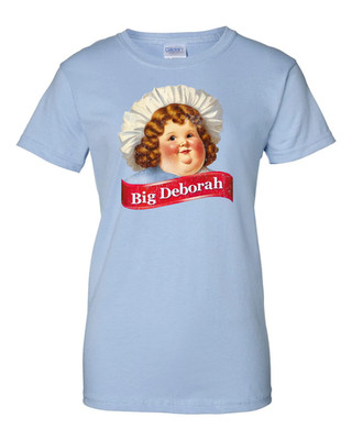 Ladies Big Deborah - Little Debbie Parody - Funny T-Shirt Women's
