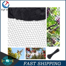SPOST 25x50FT Netting Poultry Anti Bird Aviary Fruit Garden Protection Nylon Net