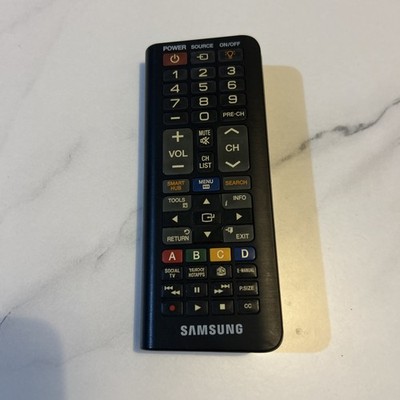 Samsung Genuine OEM Qwerty Keyboard Remote Control BN59-01134B for TV RMC-QTD1