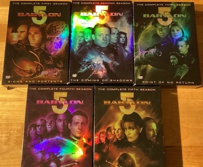 Babylon 5 Complete Series Seasons 1-5 DVD Box Set Sci-Fi Collection (See Photos)