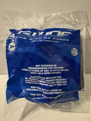 Burger King Kids Club 2009 G.I. Joe Rise Of The Cobra Snake Eyes Toy New Sealed 