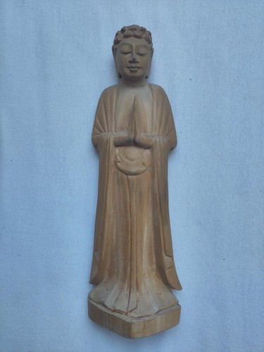 Buddha Statue +++ Holz +++ handgeschnitzt