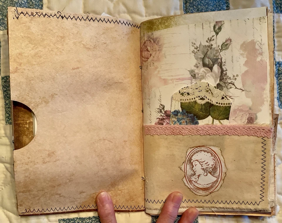 Diario basura hecho a mano Foto 4 de 4