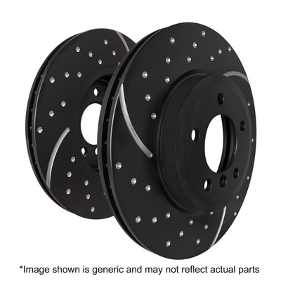 EBC Brakes GD7147 3GD Series Sport Slotted Rotor Set Fits 03-17 Viper