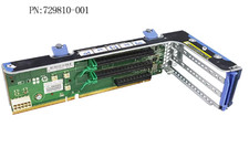777283-001 HP ProLiant DL380 Gen9 Secondary PCIe Riser Kit 768343-001 729810-001