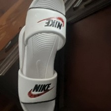 Nike Men s Slide Sandals Slip-On Solid White ...