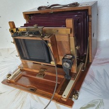 Chambre photographique de voyage 13 x 18 & 3 chassis