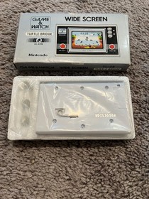 RARE 1982 Nintendo Widescreen Game & Watch Turtle Bridge