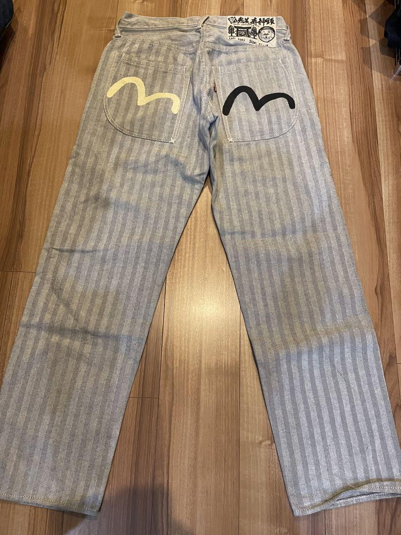 Size 35 2007 Stripe Black And White Evisu Japan | eBay Size 35 2007 Stripe Black And White Evisu Japan | eBay