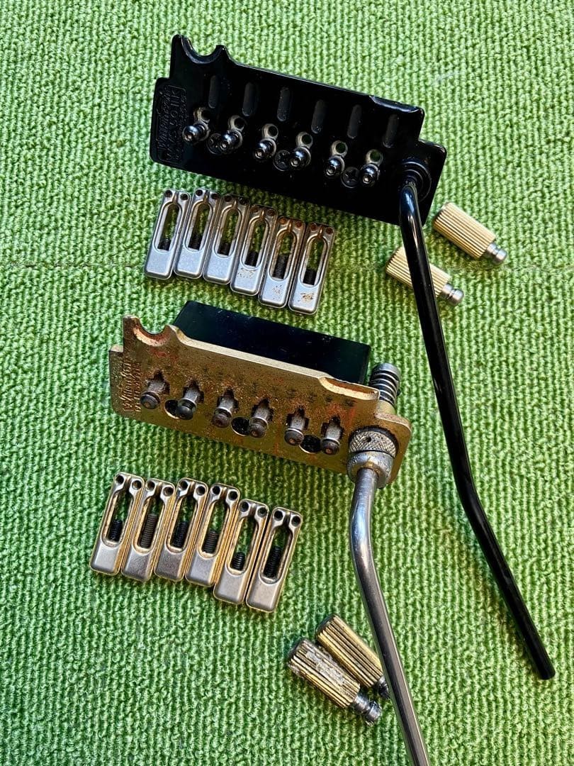 Bras de trémolo guitare Wilkinson USA Tremolo Bridge années 1990 utilisé