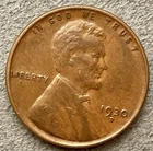 1930-D  Lincoln Wheat Cent - [XF EF] Extremely Fine - High Grade ~ B615