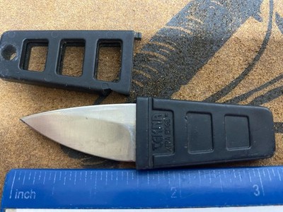 Tekna Xtra Edge Keychain Knife, Black Composite Handle