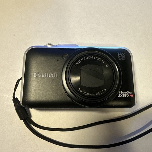 Appareil Photo Numérique Canon PowerShot S110 Noir 12.1MP - Pour Pièces Détachées / Hors Service