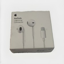 Apple EarPods Lightning Connector Wired Earbuds Headphones MMTN2AM/A Sealed