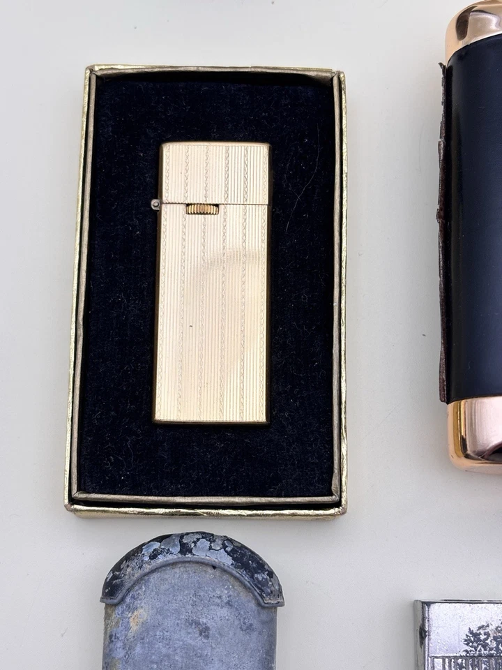 Ancien Briquet Essence Et Gaz , Myon Flaminaire .. Divers Old Lighter - Photo 2/4