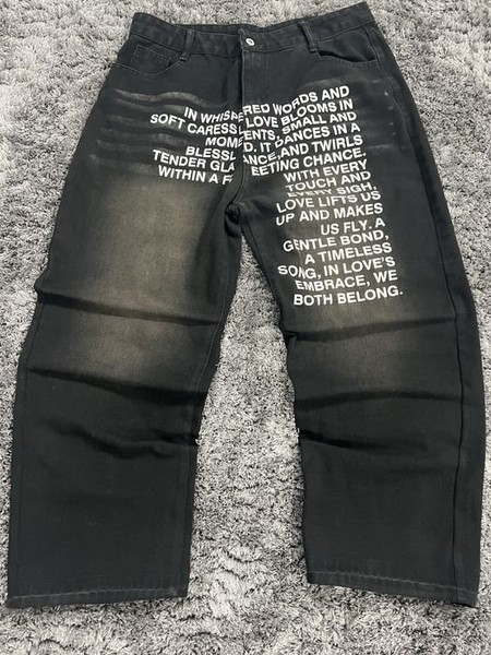 Men Acne Studios Jeans Black Denim 34 #60DP