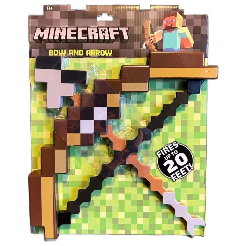 Minecraft Bow And Arrow & Enchanted Bow And Arrow Kids Play Battle Toy - Image 4 of 4