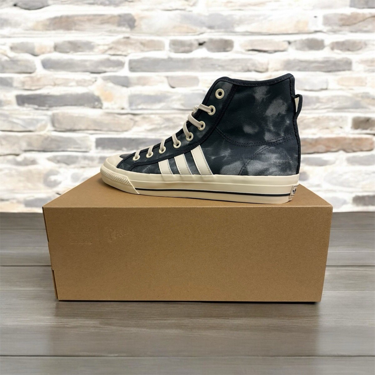 adidas NIZZA HI RF Sneakers Men's 11 Gray Four / Wonder