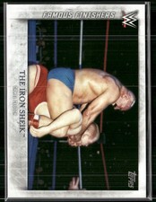 2015 Topps WWE Undisputed #FF-18 The Iron Sheik Famous Finishers