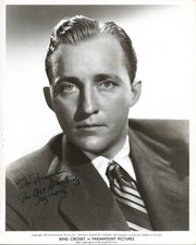 BING CROSBY - AUTOGRAPHED INSCRIBED PHOTOGRAPH