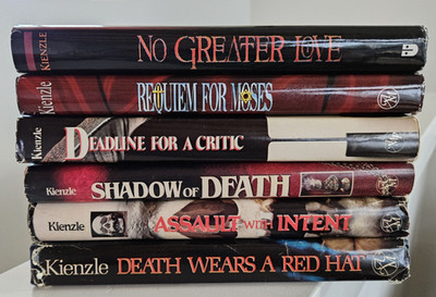 6 Vintage William X. Kienzle Father Koesler Series Lot of 6 Mystery Hardback DJs