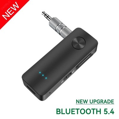 2in1 Bluetooth 5.4 Transmitter Empfänger 3.5mm Klinke Bluetooth Adapter KFZ