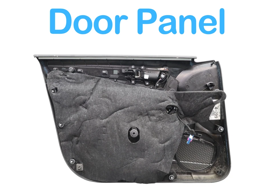 09-16 Audi A4 A4 Quattro S4 Front Right Passenger Side Interior Door Panel OEM - Image 3 of 4