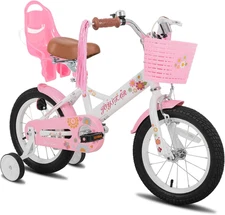 JOYSTAR Little Daisy Kids Bike for Girls Boys Ages 2-7 Years, 12 14 16 Inch Girl
