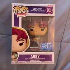 Funko Pop Abby #2433 K-Pop Demon Hunters Target Exclusive Soda Pop w/ Protector