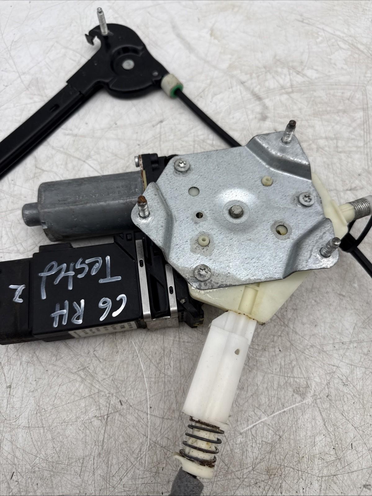 05-13 CHEVROLET CORVETTE C6 FRONT RIGHT POWER WINDOW REGULATOR MOTOR ASSEMBLY OE