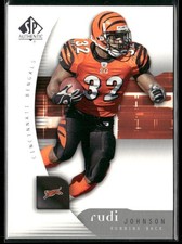 Rudi Johnson 2005 Upper Deck SP Authentic #18 Cincinnati Bengals