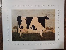 Warren Kimble Cow folk art print 8 x 10