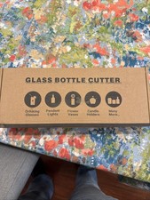 Home Pro Shop Glass Bottle Cutter Kit DIY Solid Base With Rollers As Is VC10