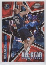 2020-21 Panini Contenders Optic Red Cracked Ice Prizm Dirk Nowitzki #17 HOF 0nw5