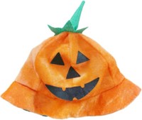 Halloween-KüRbis-Hut Orange One Size KostüM ZubehöR FüR Erwachsene Kinder