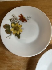 Pyrex Vintage Glass Plates Very Good Condition. Made In England