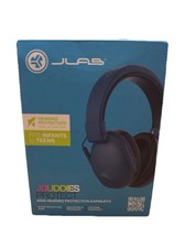 JLab JBuddies Protect Kids Hearing Protection Earmuffs Navy Fit Infants to Teens