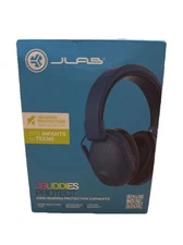 JLab JBuddies Protect Kids Hearing Protection Earmuffs Navy Fit Infants to Teens