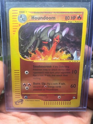 GET BOTH HOUNDOOMS - RARE Holo MINT Pokemon Card 