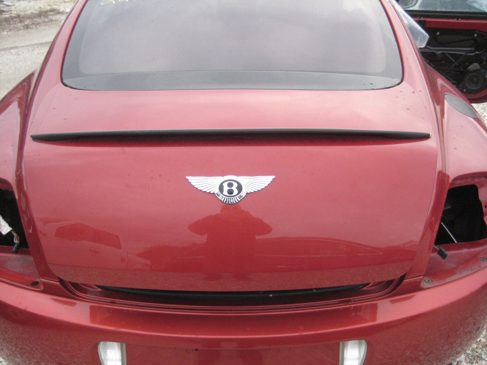 2003-2010 BENTLEY CONTINENTAL GT BOOT LID/TRUNK LID 3W8827025C