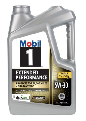 Mobil 1 120766 Extended Performance 5W-30 Motor Oil, 5