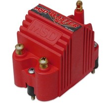 Msd 8207 Ignition Coil Blaster Ss E Core Square Epoxy Red 40000 V Ea 300 Ma