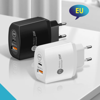 Top Original  Schnellladegerät Ladekabel 25W Adapter Netzteil Stecker Typ C USB
