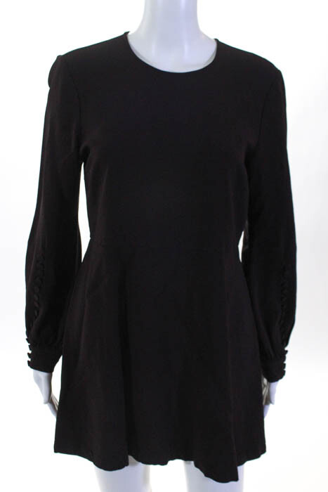 A.L.C. Dark Purple Lauren Dress Size 10 10788271 A.L.C. Dark Purple Lauren Dress Size 10 10788271