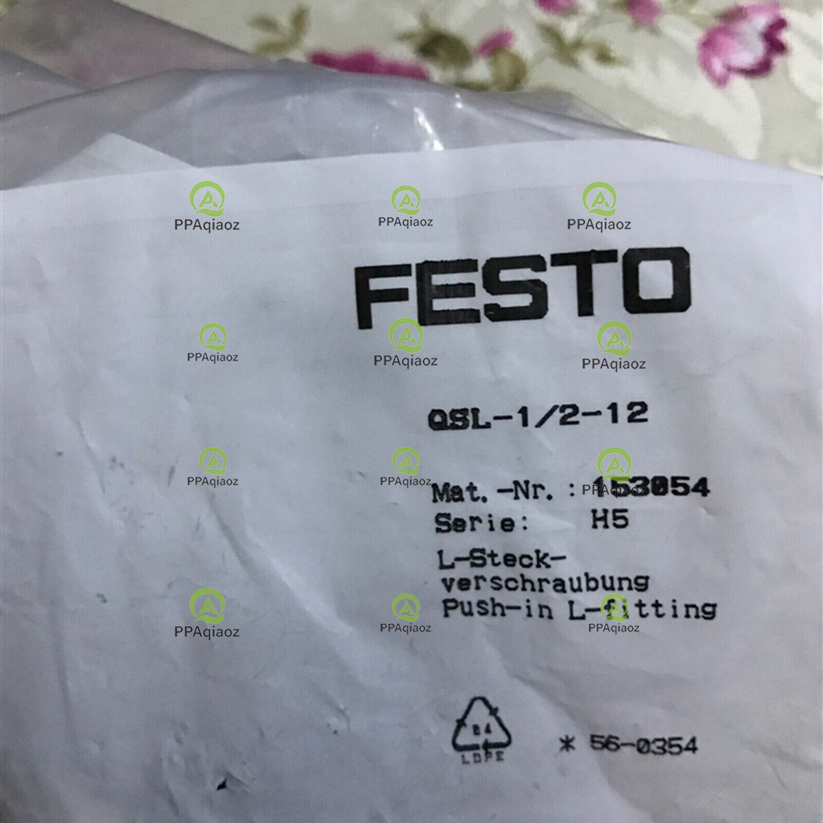 ゆゅゅ 10PC New FESTO QSL-1/2-12 153054 Push-In Fittings And Connectors
