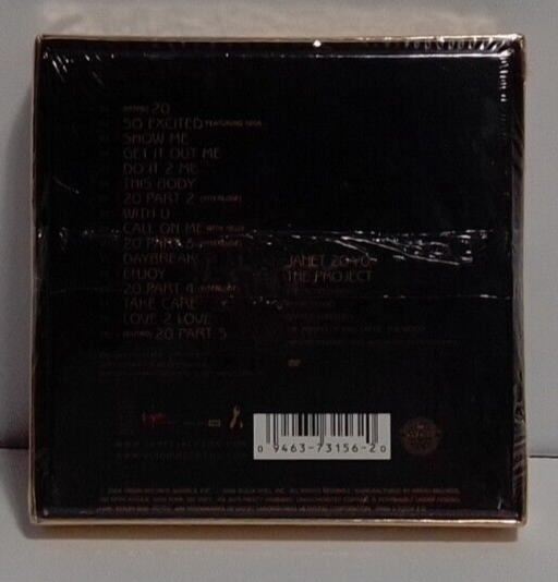Janet Jackson 20 Y.O. Special Edition CD/DVD Boxset~ FACTORY