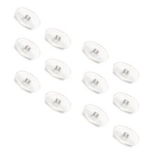 HPO Replacement Silicone Rubber Nose Pieces Nose Pads for-Oakley Pewter OX3098