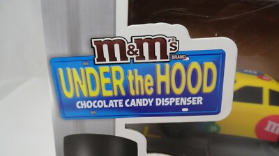 M&M's UNDER the HOOD チョコレート M&M's Under The Hood Car Candy Dispenser Yellow Limited