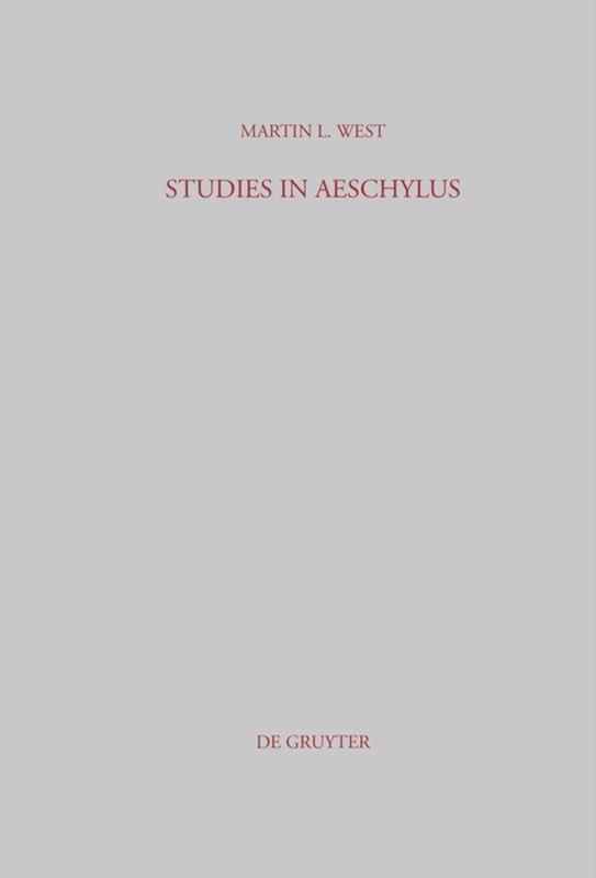 Thumbnail - Martin L. West | Studies In Aeschylus | Buch | Englisch (1990) | Issn