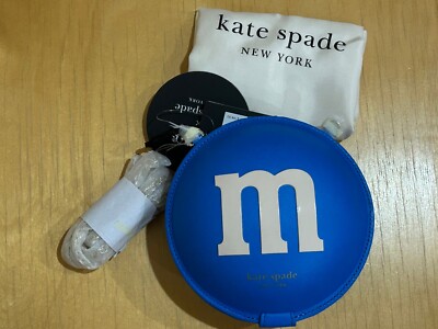 NWT Kate Spade X M&M's M&m Candy Blue Crossbody Coin Purse
